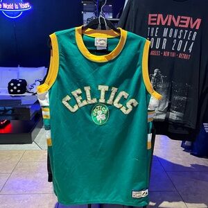Boston Celtics Basketball Jersey Hardwood Classics Majestic